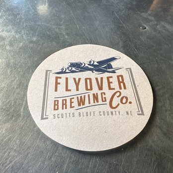 Flyover Brewing Company - Coaster - Breweries Near Me - Scottsbluff, Nebraska