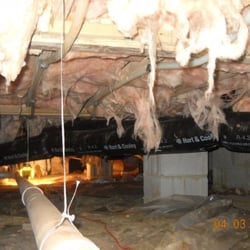 Riffle's Crawlspace Solutions - Example of a crawlspace needing help.