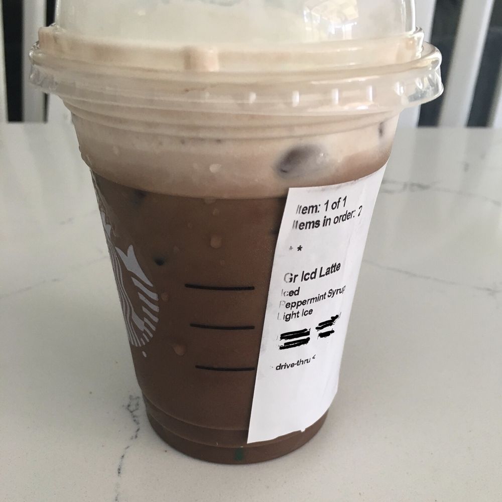 Starbucks - Same drink a little darker and it tasted like what I ordered. Had a lucky day I guess. - Coffee & Tea Near Me - Glendora, California Starbucks - Same drink a little darker and it tasted like what I ordered. Had a lucky day I guess. - Coffee & Tea Near Me - Glendora, California