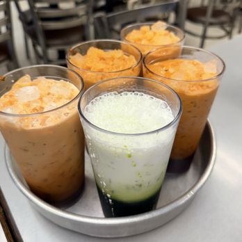 The BNK Cafe Restaurant - Complimentary Thai tea - Asian Fusion Near Me - Arlington, Texas The BNK Cafe Restaurant - Complimentary Thai tea - Asian Fusion Near Me - Arlington, Texas