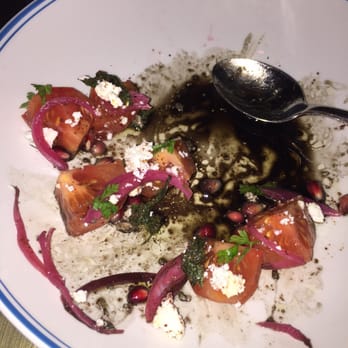 Byblos Miami - Feta tomato salad - Mediterranean Near Me - Miami Beach, Florida Byblos Miami - Feta tomato salad - Mediterranean Near Me - Miami Beach, Florida