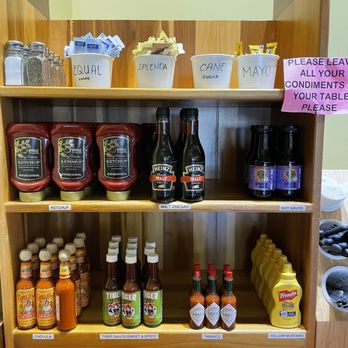 Coconut's Fish Cafe - Kamaole - Sauce bar baby! - Seafood Near Me - Kihei, Hawaii
