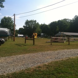 Holiday Hill Campground - A great playground and commons area
