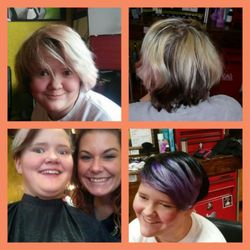 JR's Full Throttle Salon - Before N after