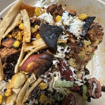 CAVA - Burned sweet potato, Burned Chicken Grain Bowl - Mediterranean Near Me - Pasadena, California