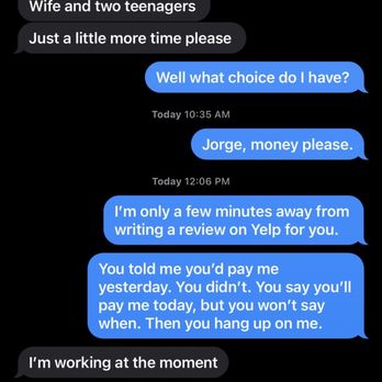 Jorge Cute Handyman - Text conversation with Jorge. - Handyman Near Me Jorge Cute Handyman - Text conversation with Jorge. - Handyman Near Me