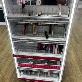 Ulta Beauty - Bare shelves - Cosmetics & Beauty Supply Near Me - Mission Hills, California Ulta Beauty - Bare shelves - Cosmetics & Beauty Supply Near Me - Mission Hills, California