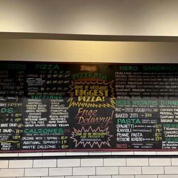 Enzo's Pizzeria - Menu - Pizza Near Me - Los Angeles, California