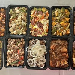 Sample of our lunch pack or to take home pack. We deliver around OC with minimum $50 orders