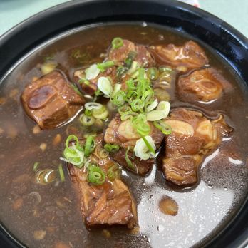 Kim Ky Noodle House - Ribs in Black Bean Sauce w/ Rice Noodle - Chinese Near Me - San Gabriel, California