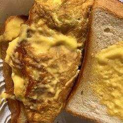 Egg Drop - Burnt avocado sandwich