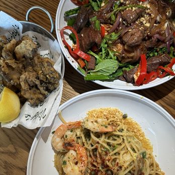 Vicky's All Day - Crispy Mushrooms, Lemon Shrimp Scampi, Shaking Beef - Breakfast & Brunch Near Me - Los Angeles, California