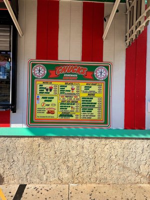 Chucks Homemade Water Ice by null