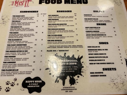 Menu photo 3 The Misfit Lou Louisville, KY
