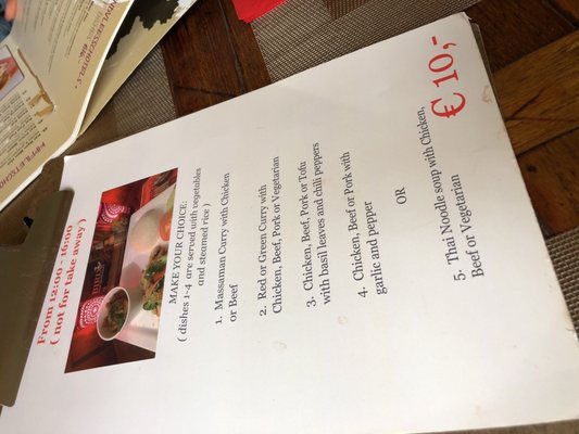 Menu photo 7 Bird Thais Restaurant Amsterdam, NH