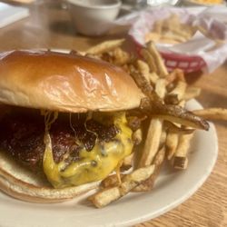 Mesquite Pit Steaks and Bar B Q - Cheeseburger