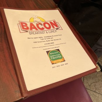 Bacon - Breakfast & Brunch Near Me - Novato, California