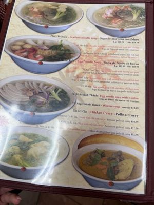 Menu photo 2 Pho VN 21 Houston, TX