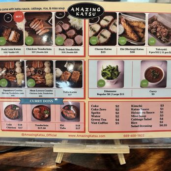 Amazing Katsu - Menu - Japanese Near Me - Santa Clara, California Amazing Katsu - Menu - Japanese Near Me - Santa Clara, California