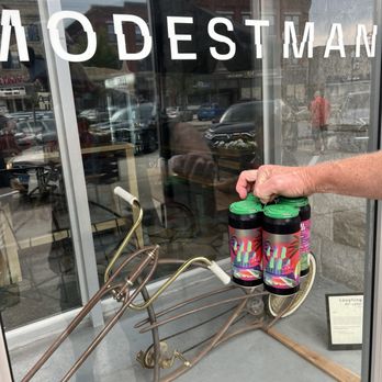 Modestman - Front window - Breweries Near Me - Keene, New Hampshire