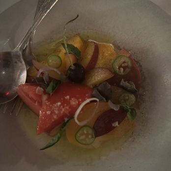 abcV - Heirloom tamatoes salad - Vegetarian Near Me - New York, New York