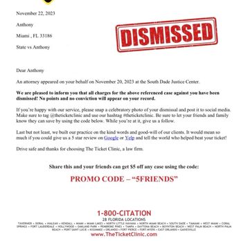 The Ticket Clinic - Thank you Ticket Clinic - Criminal Defense Law Near Me - Miami, Florida The Ticket Clinic - Thank you Ticket Clinic - Criminal Defense Law Near Me - Miami, Florida