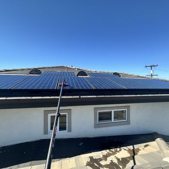 Hardy Boys Window Services - Freshly Cleaned Solar Panels - Window Washing Near Me - Santa Ana, California