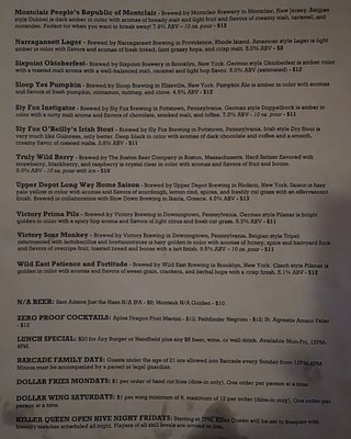 Menu photo 1 Barcade New York, NY