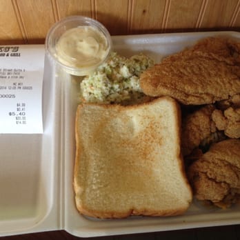 GC's Seafood and Grill - Lunch special $4.99 3 piece fried catfish fried rice (or fries) & salad. - Seafood Near Me - Houston, Texas GC's Seafood and Grill - Lunch special $4.99 3 piece fried catfish fried rice (or fries) & salad. - Seafood Near Me - Houston, Texas