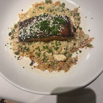 Atlantic Ocean - Ginger Soy King Salmon - Seafood Near Me - Houston, Texas