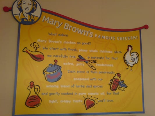 Menu photo 8 Mary Brown's North York, ON
