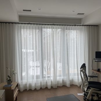 Eurofab - Sheers in an office. - Furniture Reupholstery Near Me - Toronto, Ontario Eurofab - Sheers in an office. - Furniture Reupholstery Near Me - Toronto, Ontario