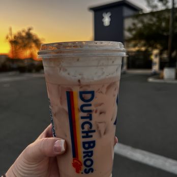 Dutch Bros Coffee - Strawberry horchata chai - Coffee & Tea Near Me - Rocklin, California Dutch Bros Coffee - Strawberry horchata chai - Coffee & Tea Near Me - Rocklin, California