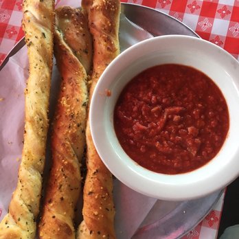 Gianni's Pizza - Bread Sticks Side Of Marinara Sauce - Italian Near Me - Monterey, California