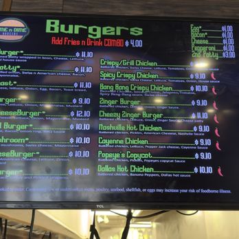 Lime n Dime - Menu - Halal Near Me - Plano, Texas