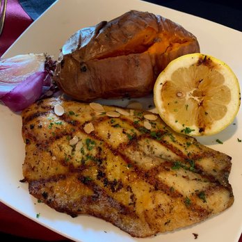 Beehive Restaurant - Tilapia and sweet potato - Steakhouses Near Me - Abilene, Texas Beehive Restaurant - Tilapia and sweet potato - Steakhouses Near Me - Abilene, Texas