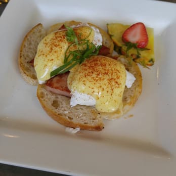 Moena Café - Eggs Benedict is always a good option for breakfast. - Cafes Near Me - Honolulu, Hawaii Moena Café - Eggs Benedict is always a good option for breakfast. - Cafes Near Me - Honolulu, Hawaii