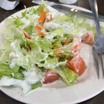 Schooner's Seafood House - Simple Salad - Seafood Near Me - Saint Augustine, Florida