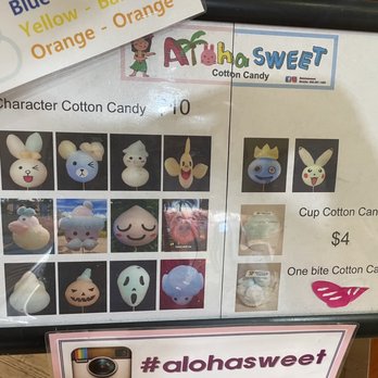 Aloha Sweet Cotton Candy - Candy Stores Near Me - Aiea, Hawaii Aloha Sweet Cotton Candy - Candy Stores Near Me - Aiea, Hawaii