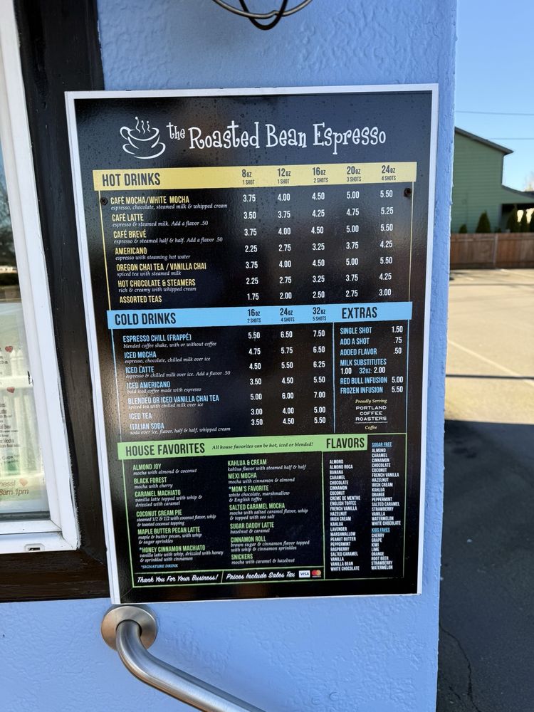 The Roasted Bean Espresso Logo