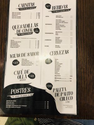 Menu photo 8 El Caifán Ciudad de México, DIF