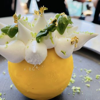 Spago - Spiked Lemon dessert - refreshing and sweet - New American Near Me - Las Vegas, Nevada Spago - Spiked Lemon dessert - refreshing and sweet - New American Near Me - Las Vegas, Nevada
