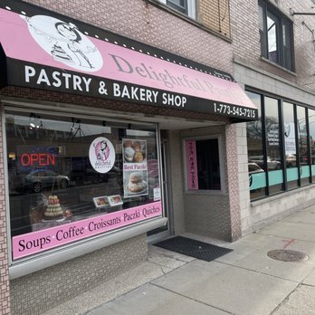 Delightful Pastries - Front entrance - Bakeries Near Me - Chicago, Illinois