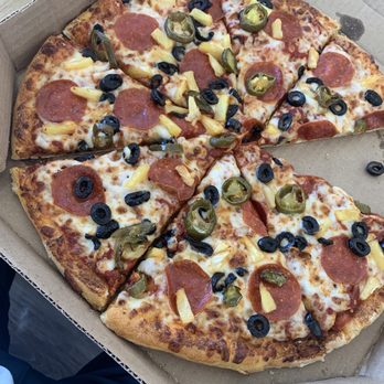 Domino's Pizza - Had a slice in the car. - Chicken Wings Near Me - Eagle Mountain, Utah