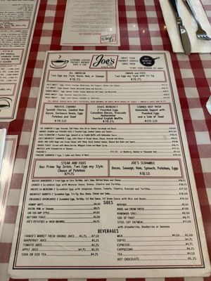 Menu photo 2 Joe's Cafe Santa Barbara, CA