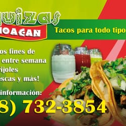 Taquizas Michoacan - Taquizas Michoacan en San Jose y el area de la bahia. Tacos para todo tipo de vento llamar: (408) 732-3854
