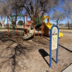 Heizer Park - Smaller kid playground. Heizer Park in Hobbs, NM. (2/12/2024)
