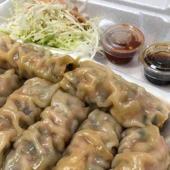 Myung In Dumplings - (Not so) spicy shrimp dumpling - Korean Near Me - Garden Grove, California Myung In Dumplings - (Not so) spicy shrimp dumpling - Korean Near Me - Garden Grove, California