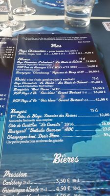 Menu photo 2 Chez Lolo St Palais sur Mer, 17