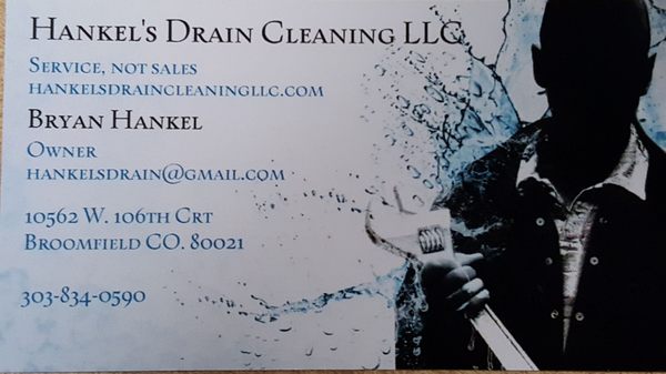 Hankel's Drain Cleaning Logo